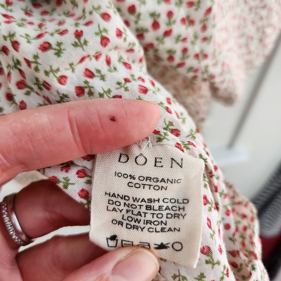 Doen Jane Blouse Berry Bisou Floral S - Picture 7 of 8
